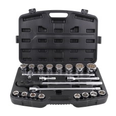 (21Pcs) Juego De Sockets 12 Puntas en 3/4" (21Pcs) Juego De Sockets 12 Puntas en 3/4"