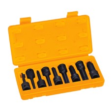 (9 Pcs) Juego De Dados De Impacto Torx 1/2"