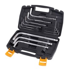 (13Pcs) Juego de Llaves Hexagonales Largas (Punta Bola)                                                                  *