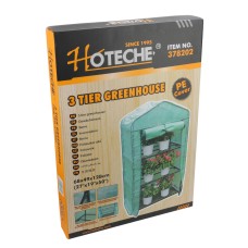 Invernadero de 3 niveles