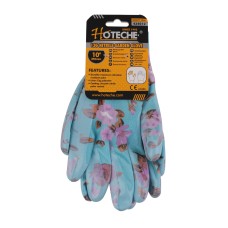 9" Guantes para Jardin de Nitrilo (13g)