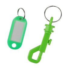 (10Pcs) Juego de Llaveros con Clip