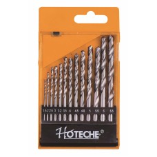 (13 Pcs) Juego de Brocas Para Metal 1/16-1/4"