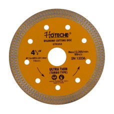 4.5" Disco De Corte De Diamante (Ultra-Fino) 1.4mm