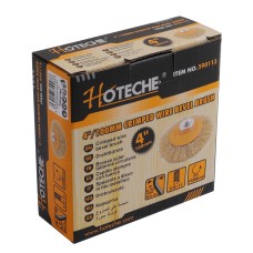 4" Cepillo De Alambre