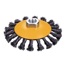 4" Cepillo De Alambre Entorchado Tipo Bisel