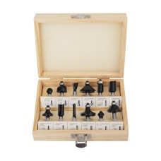 (12Pcs) Juego de Brocas Fresadora de 1/2"