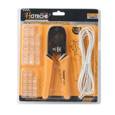 (2 en1) Crimpadora de Conector de Red y Telefono