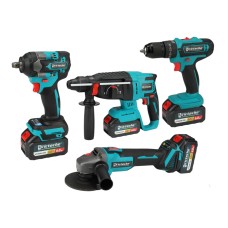 (4 Pcs) Juego de Herramientas Inalambricas (48V)