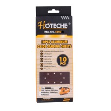 HOJAS DE LIJADO DE ÓXIDO DE ALUMINIO 10PCS 93  230MM *