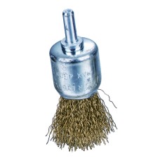 1" Cepillo De Extremo De Alambre Con Vástago25mm