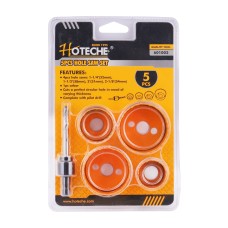 5 piezas de  sierra de agujero bimetal