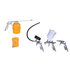 (5 Pcs) Juego De Herramientas Neumaticas                                                                                 *