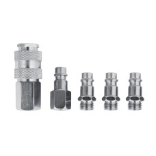 ACOPLADOR RÁPIDO PARA COMPRESOR SET 5PCS. *