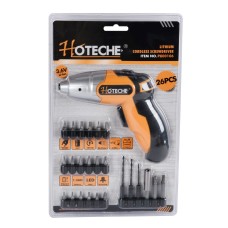 1/4" Destornillador Inalambrico  3.6V 26 Pcs