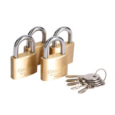 4pcs juego de candado de Laton
38/32.5/13 mm