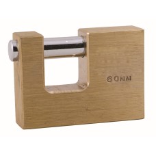 258g CANDADO RECTANGULAR DE LATON 60x16x44